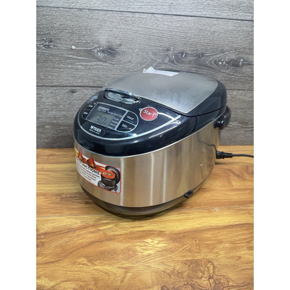 Tiger JAX-T18U Rice Cooker & Warmer - 10 Cup Stainless Steel - Made in Japan